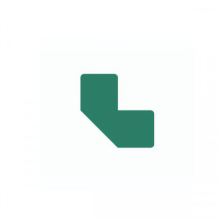 CF10 STICKER A L - 10X5 CM - VERDE
