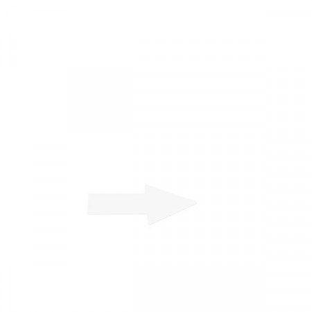 CF10 PZ STICKER PAVIMENTI FRECCIA - 20X5 CM - BIANCO
