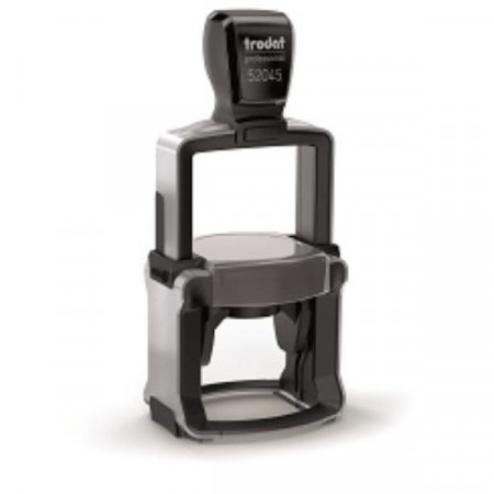 TIMBRO ROTONDO PROFESSIONAL 52045 CON TESTO PERSONALIZZABILE - NERO