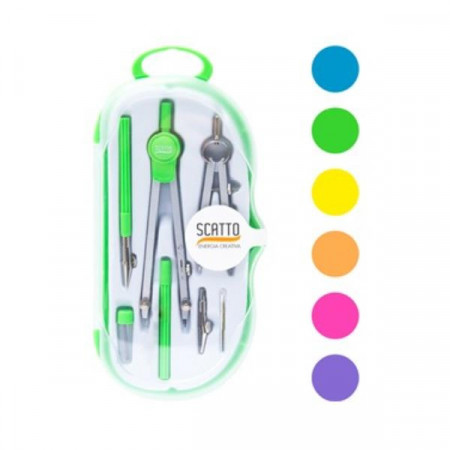 SCATTO COMPASSO SET 5 PEZZI