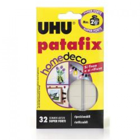 PATAFIX HOMEDECO 32 GOMMINI ADESIVI SUPER FORTI