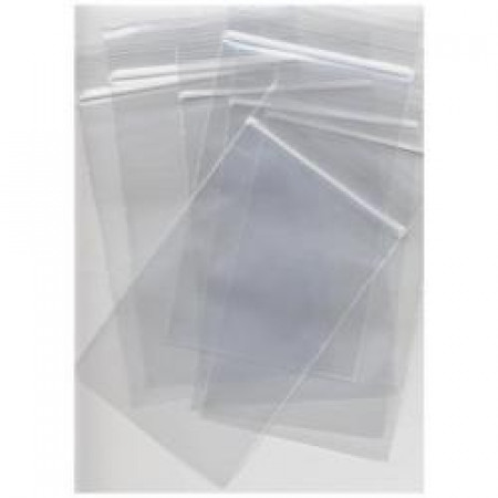 cf 100 buste a zip 350 x 450 mm Trasparenti con chiusura a pressione in Polietilene 50 micron.
