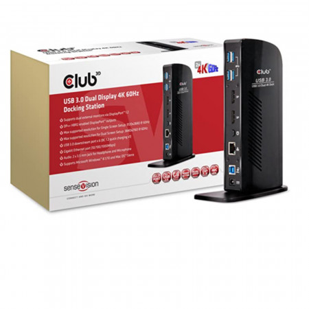 USB 3.1 GEN 1 DUAL DISPLAY 4K 60HZ DOCKING STATION