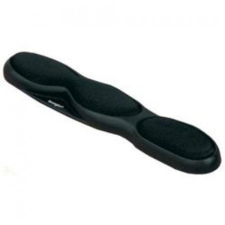 MEMORY GEL KEYBOARD WRIST REST- BLACK
