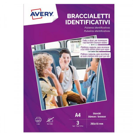BRACCIALETTI IDENTIFICATIVI 265X18