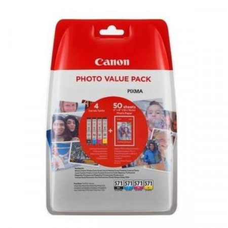 4X6 PHOT PAPER(PP-201 50SHEETS)   CYAN XL  MAGENTA XL  YELLOW XL      PHOTO BLACK XL INK TANKS