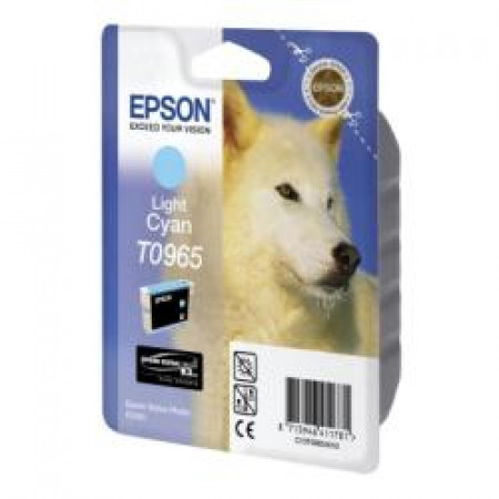 CARTUCCIA INCHIOSTRO A PIGMENTI CIANO-CHIARO EPSON ULTRACHROME K3  IN CONFEZIONE BLISTER  RS .