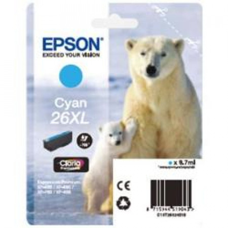 CART.INK ORSO POLARE CIANO XL