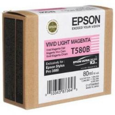 TANICA INCHIOSTRO A PIGMENTI EPSON ULTRACHROME K3 VIVID-MAGENTA CHIARO(80ML).