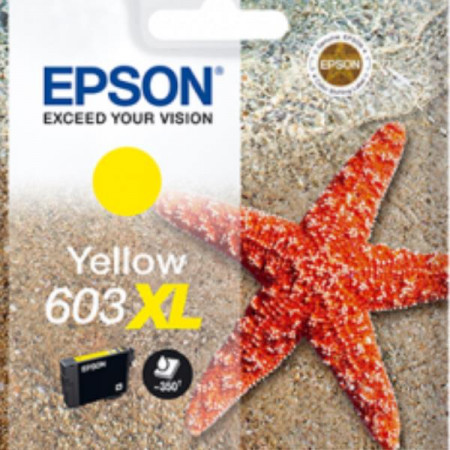 MATERIALE DI CONSUMO: CARTUCCE DI INCHIOSTRO  603XL  STELLA MARINA    CONFEZIONE SINGOLA, 1 X 4,0 ML GIALLO, XL, RF+AM