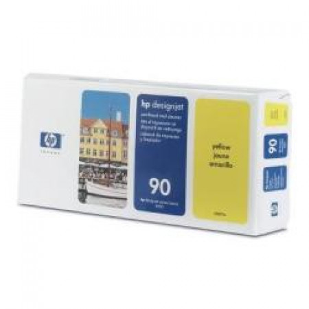Testina di stampa e dispositivo di pulizia  n. 90, giallo