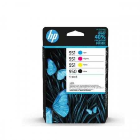 HP 950 BLACK/951 CMY INK  4-PACK
