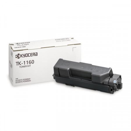 TONER NERO TK-1160 PER ECOSYS P2040DN/DW                              CAPACITÀ 7200 PAGINE IN FORMATO A4