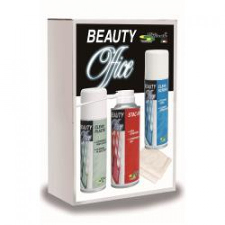 -       CLEANING KIT- CONTIENE 1 SCHIUMA PER PARTI OTTICHE  5PANNI    PULIZIA  1 DETERGENTE PLASTICA  1 ARIA COMPRESSA GAS LEGGERI 400ML