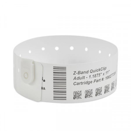 TAG  SYNTHETIC  30.2X279.4MM  DT  Z-BAND QUICKCLIP                    COATED, 1IN (25.4MM) CORE, 240/ROLL, KIT, PRINTED
