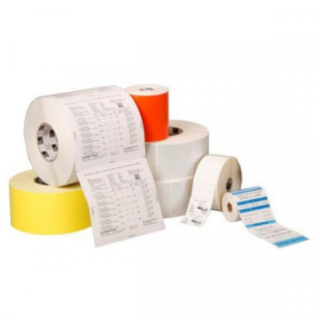 LABEL  POLYPROPYLENE  102X51MM  THERMAL TRANSFER  POLYPRO 3000T GLOSS PERMANENT ADHESIVE, 76MM CORE