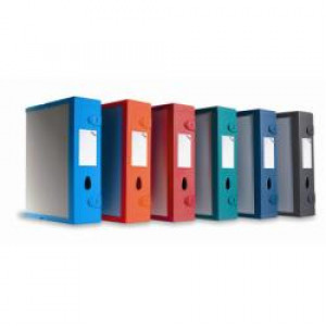 Scatola Archivio Combi-Box Dorso 9 mm bordeaux in robusto Ekostar 2mm componib con clips utilizzabile oriz/vert formato utile 29 5x35 8 cm