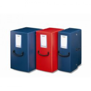 Portaprogetto Pick Up Box  in Trilex 2 mm dorso 20 chiusura 2 bottoni peso trasp. fino a 20kg formato utile 34 5x24 5x19 5 colore blu navy