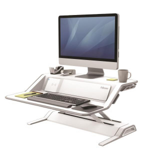 Sit Stand Lotus DX Workstation bianco