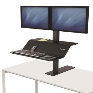 Sit Stand Lotus VE Workstation doppio