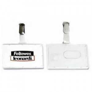 CF100P.BADGE POCKET CLIP IN PLASTICA