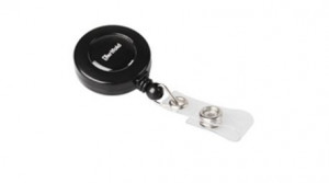 CF10 CLIP PORTANOME CON CORDICELLA IN NYLON AUTORIENTRANTE - CM 60
