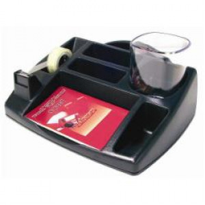 Portaoggetti da tavolo Oliver -  - nero 298x138mm  pratico e razionale