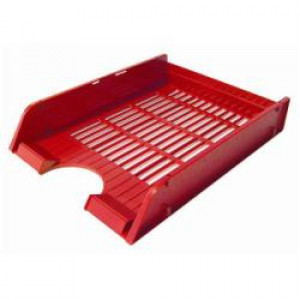 Portacorrispondenza  -  - rosso  classico 260x340x60 mm con fondo forato  molto resistente (conf.10)