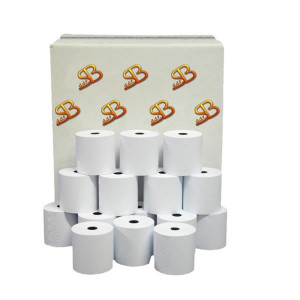 CARTA PURA CELLULOSA 60G SUPERBLANC ALTEZZA 57 DIAMETRO 60 FORO 12