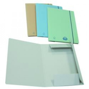 CF20CARTELLA  ECO NEW  CON LEMBI ED ELASTICO TONDO      VERDE