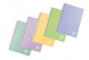 CF6 ONE COLOR FORATO PPL 1R / A4 / 80 GRAMMI / 80 FOGLI+1 ASSORTITO