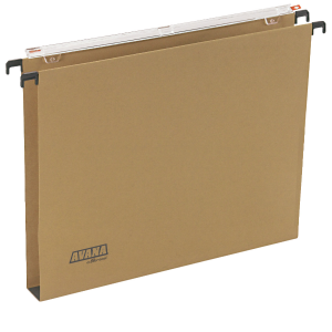 CF50 CARTELLE SOSPESE AVANA FONDO U3 CASSETTO 39 COLORE AVANA