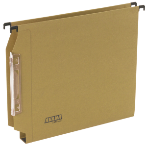 CF50 CARTELLE SOSPESE AVANA FONDO U3 ARMADIO 33CM COLORE AVANA