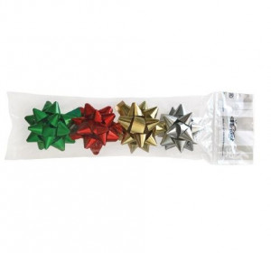 BLISTER IN BUSTA DA 4 STELLE 6870 MM 14  ART. 9129 COLORE LUCIDO      METALLIZZATO