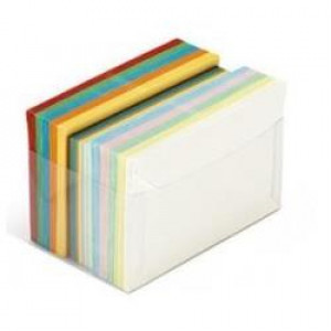 CF100BUSTE+CART. COLORI ASS 7.2X11