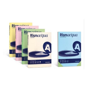 RISMACQUA A4 200GR Celeste 125FF