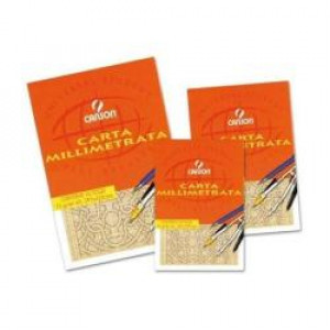 CF 10 BLOCCO CARTA MILL. 10 FG. A3 80G ARANCIO