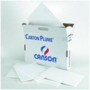 CF28FG.CARTON PLUME CL A3 3MM BIANCO