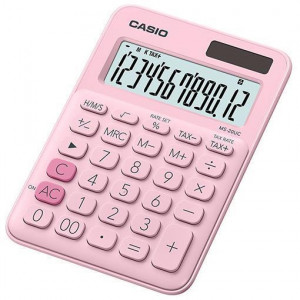 Calcolatrice da tavolo CASIO MS-20UC-PK ROSA PASTELLO