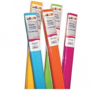 CF30 ROTOLI CARTA CRESPA250X50 40G COL. ASS