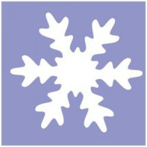FUSTELLA MM.38  FIOCCO DI NEVE