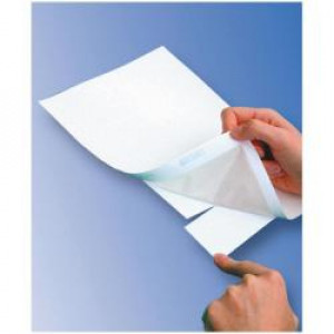 CF150BIGL DA VISITA 85X54 BIANCO A4 ANGOLI ARROTONDATI