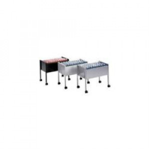 carrello cartelle sospese A4 grigio capacità 80 cartelle interasse 33 cm in acciaio