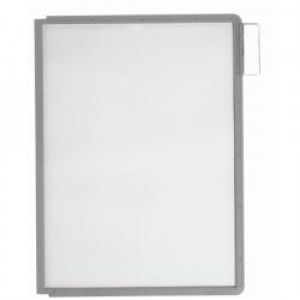 Pannelli Sherpa A4 in polipropilene  antiriflesso  ideale per contenere e passare allo scanner fotocopiare documenti col grigio(conf.10)