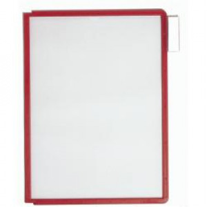 Pannelli Sherpa A4 in polipropilene  antiriflesso  ideale per contenere e passare allo scanner fotocopiare documenti col rosso(conf.10)