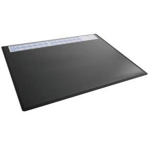 Sottomano 650x500mm con calendario annuale e copertina trasparente in PPL