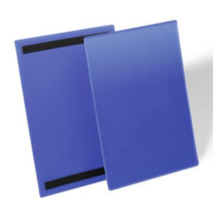 CF50 BUSTE PER IDENTIFICAZ.CON BANDE MAGNET.FORMATO A4 VERTICALE      DIM.INSERTO  210X297 MM(LXH) DIM ESTERNE 223X313 MM (LXH) COLORE BLU