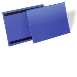 CF50 BUSTE PER IDENTIFICAZ.CON BANDE MAGNETICHE FORMATO A4 ORIZZONTALEDIM.INSERTO  297X210 MM(LXH) DIM ESTERNE 311X225 MM (LXH)COLORE BLU