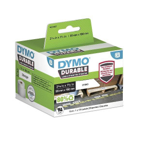 Etichette DYMO LW Durable Mutliuso  59x190 mm - Bianco - PERMANENTE - 170 etichette x 1 rotolo/i