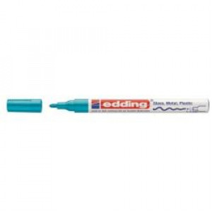 MARCATORE PERMANENTE A VERNICE COLORE AZZURRO P/TONDA  TRATTO 1-2 MM  (CONF. 10 PZ)